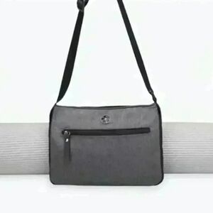 Wander Yoga Mat Gray Crossbody Bag